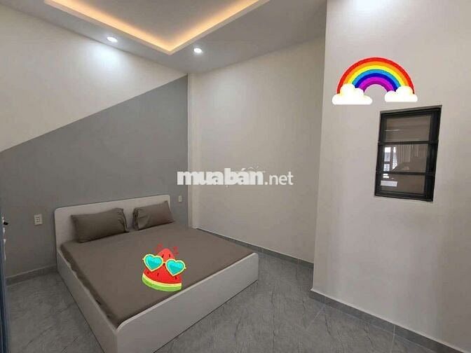 BÁN NHÀ CHO GĐ ĐÔNG NGƯỜI Ở NGAY TT GÒ VẤP 5PN (1PN TRỆT) NỘI THẤT MỚI