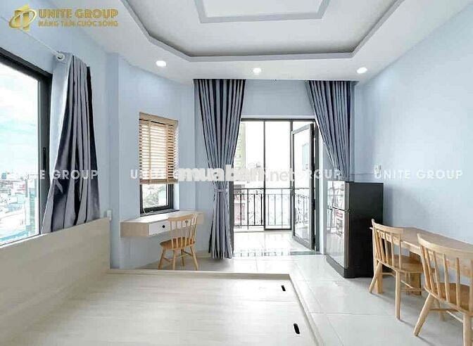 Căn Hộ Ban Công, Full nội thất Bình Thạnh gần Chợ Bà Chiểu, Q1