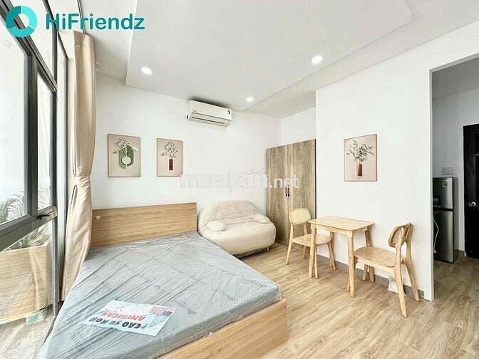 🎇CĂN HỘ 1PN BAN CÔNG ĐÓN NẮNG FULL NỘI THẤT GẦN CẦU BÔNG Q1