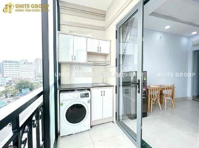 Căn Hộ Ban Công, Full nội thất Bình Thạnh gần Chợ Bà Chiểu, Q1