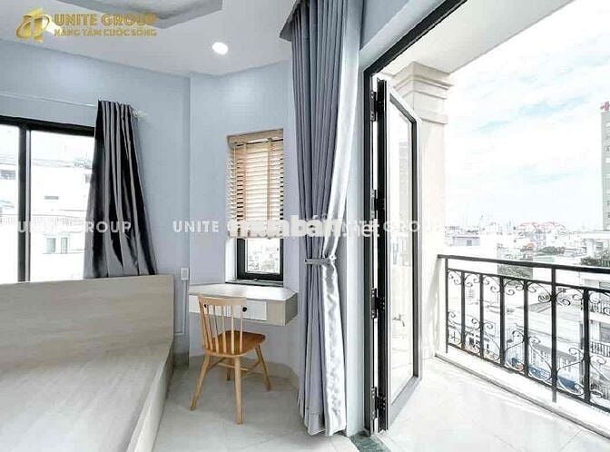 Căn Hộ Ban Công, Full nội thất Bình Thạnh gần Chợ Bà Chiểu, Q1