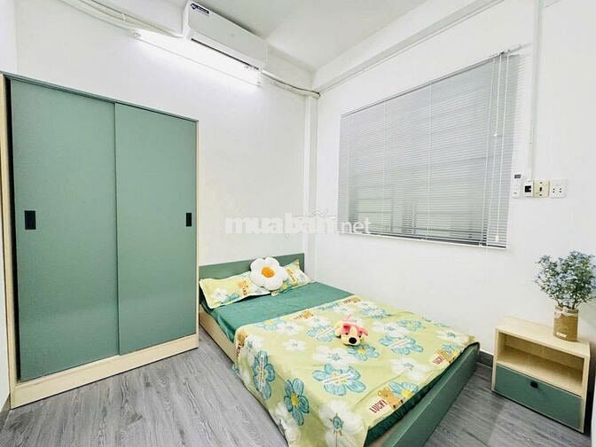 TRỐNG CĂN 2PN 1WC FULL NỘI THẤT, RỘNG THOÁNG TẠI CHU VĂN AN