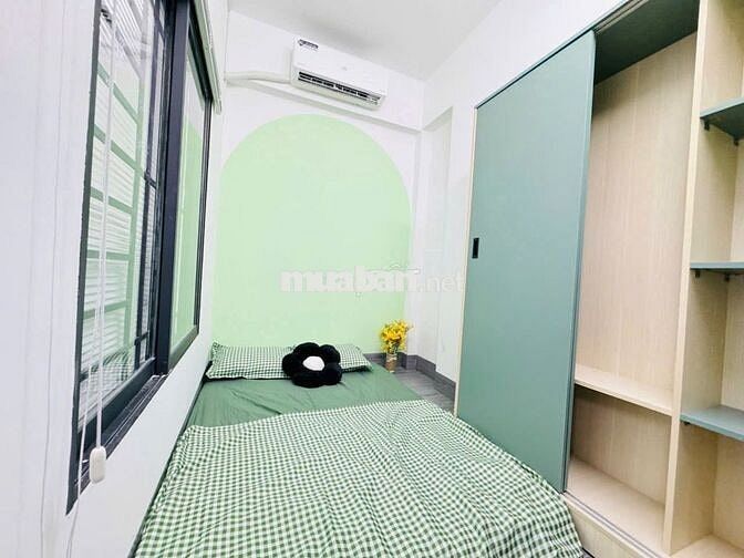 TRỐNG CĂN 2PN 1WC FULL NỘI THẤT, RỘNG THOÁNG TẠI CHU VĂN AN