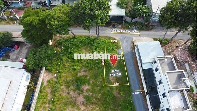 CÔ MỸ GỬI BÁN LÔ ĐẤT 122M2 NỞ HẬU CÁCH THPT TÂN THÔNG HỘI CHỈ 500M