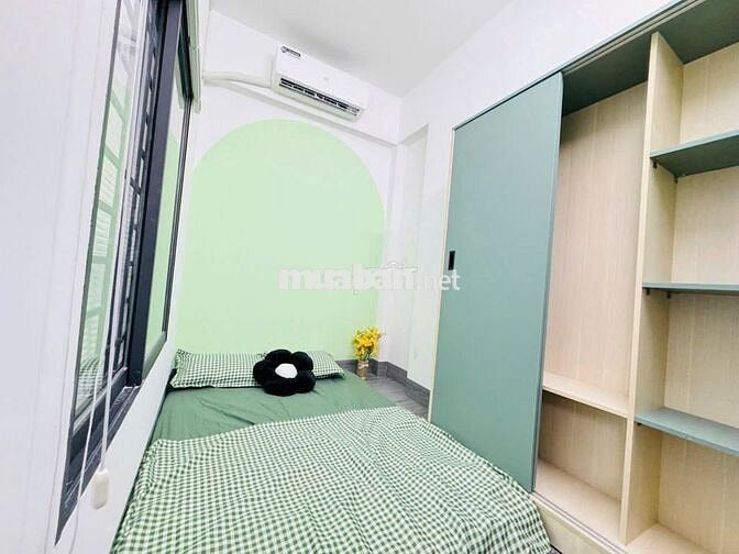 TRỐNG CĂN 2PN 1WC FULL NỘI THẤT, RỘNG THOÁNG TẠI CHU VĂN AN