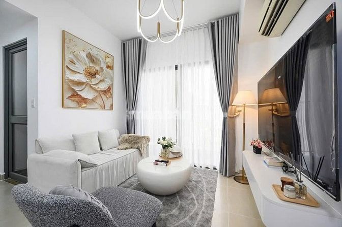 Hiện Đại view hồ bơi 58m2/2 tỷ 320  full NT,SHR,Vay 85%, dọn ở liền.MT