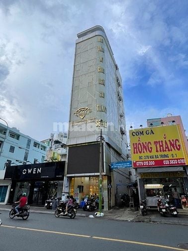 Góc 2 MT 380A Hai Bà Trưng, 64m2 (5x14); 10 Tầng; HĐT 180Tr - 40 Tỷ