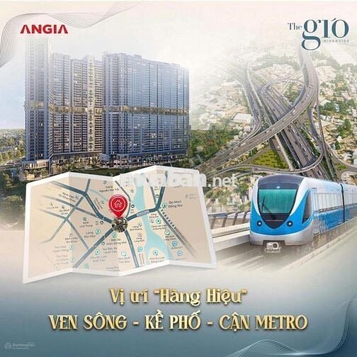 Chỉ 680tr sở hữu căn hộ 65m2 The Gió Riverside chủ đầu tư An Gia