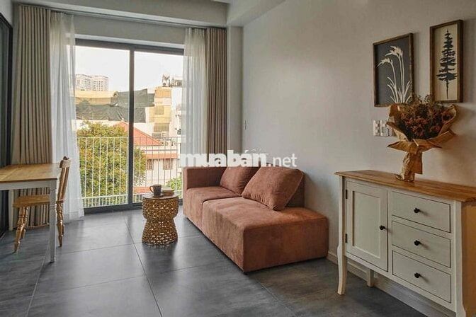 🔥CHO THUÊ CHDV/CHUNG CƯ 60m2 1 PHÒNG NGỦ TÁCH BẾP BANCOL LỚN THANG MÁY