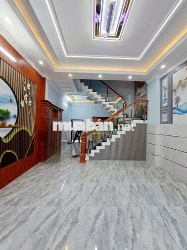 🏡 NHÀ 4 TẦNG MỚI ĐƯỜNG SỐ 12, HẺM 5M Ô TÔ, GẦN AEON MALL, NHỈNH 7 TỶ