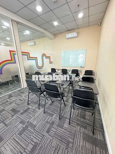 Văn Phòng Cho Thuê Quận 7 - 95m2 - 2WC - Bàn giao Full thiết bị