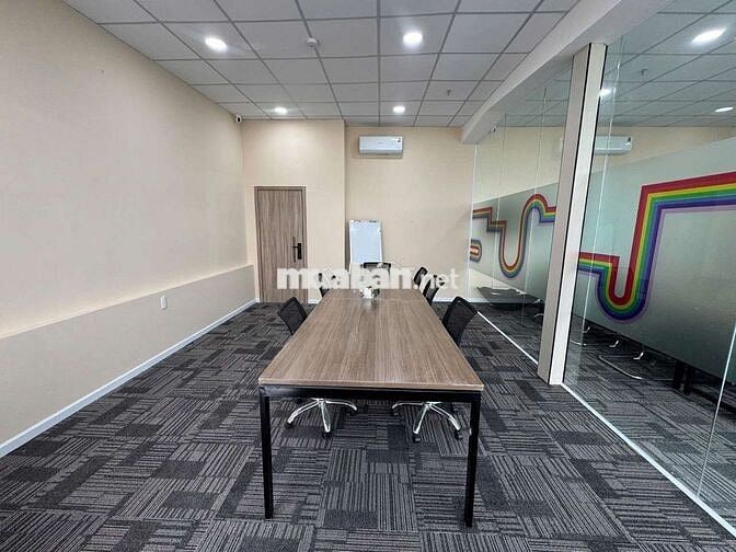 Văn Phòng Cho Thuê Quận 7 - 95m2 - 2WC - Bàn giao Full thiết bị