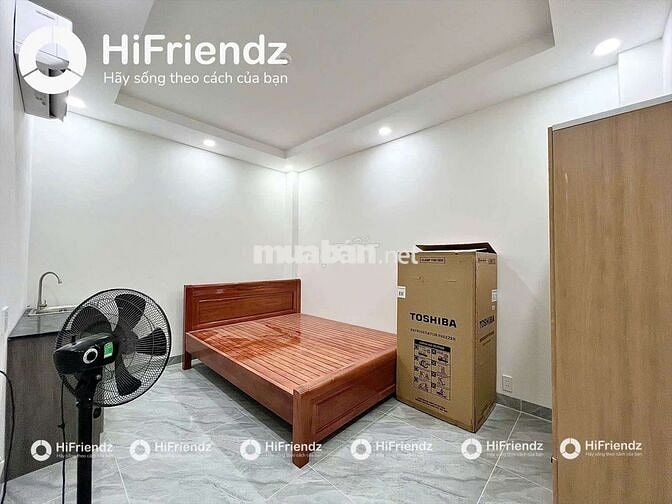 CHO THUÊ STUDIO FULL NỘI THẤT MỚI XÂY GẦN TÔ NGỌC VÂN, HÀ HUY GIÁP