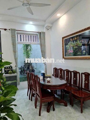 Nhà nguyên căn hẻm xe hoi phường Tân Thới Nhất, Q12