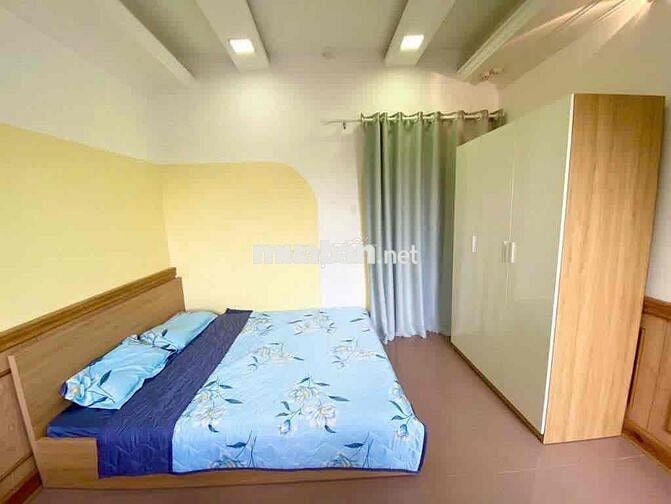 Căn hộ 1Pn tách bếp ban công thoáng, full nội thất, bàn ăn, gần Gò Vấp