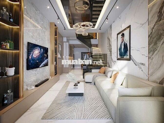 NHÀ NGUYÊN CĂN 3 TẦNG HIỆN ĐẠI CÓ SÂN VƯỜN THOÁNG TẠI TTTP ☀️