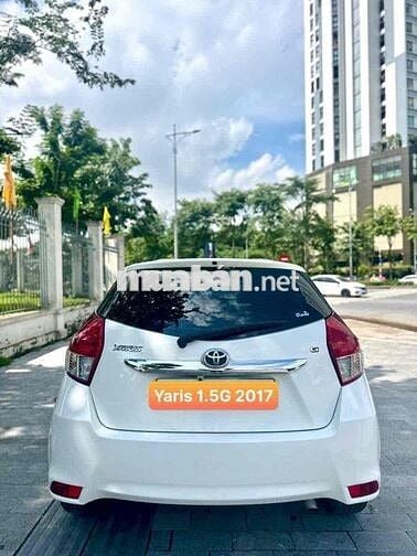 Toyota Yaris 2017 1.5G CVT - 66000 km nhập Thái