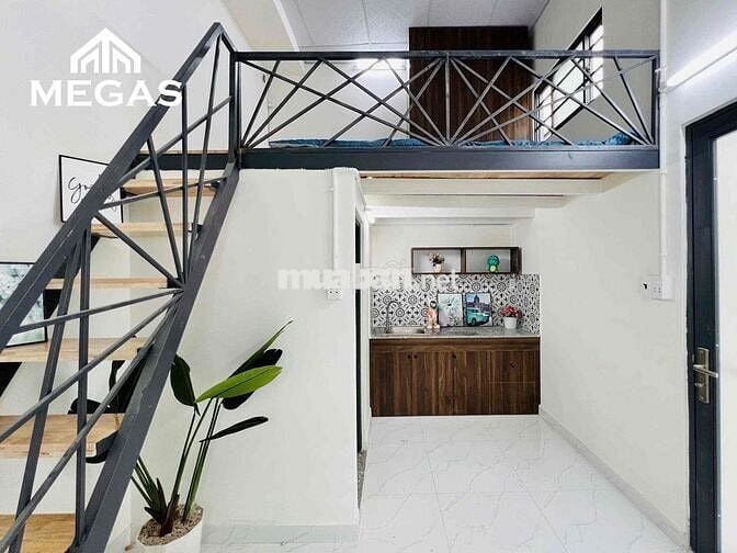 CĂN HỘ GÁC LỬNG FULL NỘI THẤT CỬA SỔ THOÁNG MÁT NGAY TÂN BÌNH