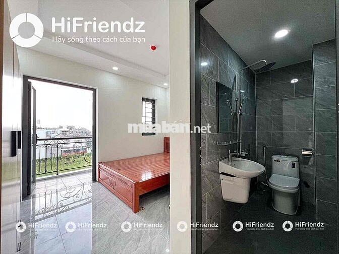 CHO THUÊ PHÒNG MỚI BANCOL TOÀ CÓ THANG MÁY FULL NỘI THẤT MỚI 100%