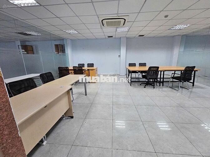 TÒA NHÀ CHO THUÊ NGUYỄN CỬU ĐÀM_ 9X23M_ HẦM 6 LẦU ỐP KÍNH ĐẸP. PCCC