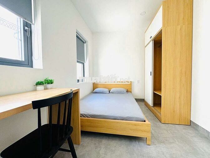 CĂN 1PN 1WC CỬA SỔ TRỜI THOÁNG MÁT, FULL NỘI THẤT GẦN NGÃ TƯ HÀNG XANH