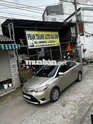 Toyota Vios model 2015 gđ chính chủ_ Đăng kiểm mới