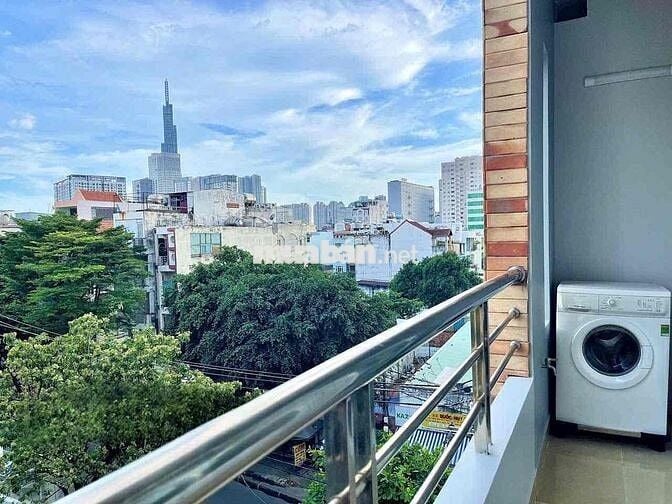 Phòng Studio Full nội thất view ban công Lanmark