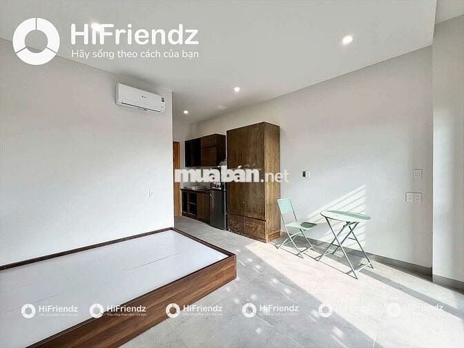 Studio mới xây full nội thất, ban công  – gần ĐH Văn Lang Gò Vấp