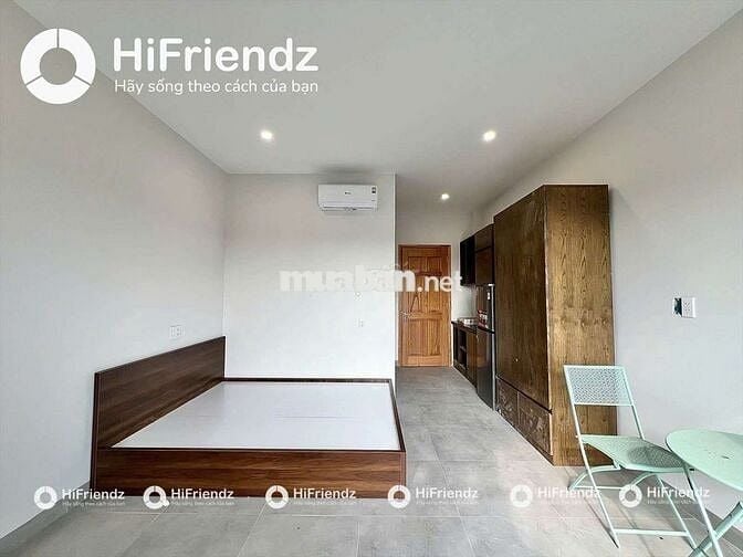 Studio mới xây full nội thất, ban công  – gần ĐH Văn Lang Gò Vấp
