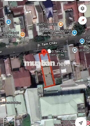 Bán nhà mặt tiền đường Tam Châu 216m2 , tiện kinh doanh , xây mới