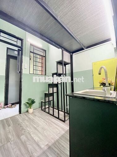 Phòng mới xây, gác cao 2m ngay nguyễn văn khối