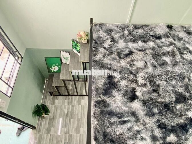 Phòng mới xây, gác cao 2m ngay nguyễn văn khối