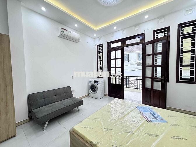 CHO THUÊ PHÒNG BAN CÔNG FULL NỘI THẤT KHU SÂN BAY, CÔNG VIÊN GIA ĐỊNH