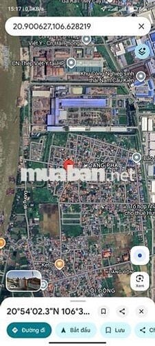 Bán đất Hoàng động Thủy Nguyên Hải Phòng