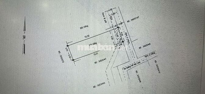 Chính chủ cần bán đất tại đường Hồ Ngọc Lãm