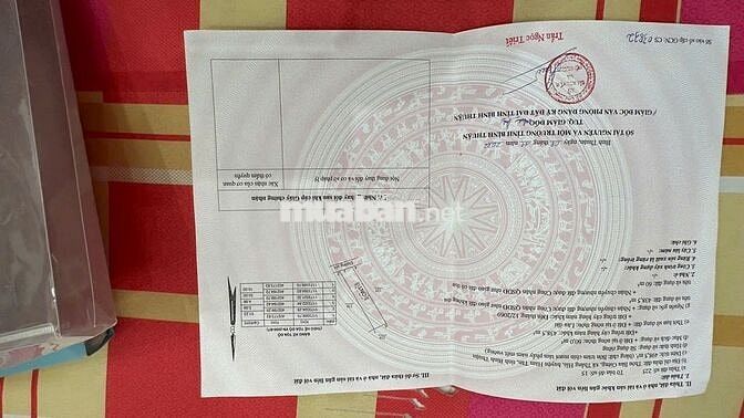 Bán đất QL55 biển BÌNH CHÂU – 1000m2 – 1,9 TỶ –CÓ 120m THỔ CƯ