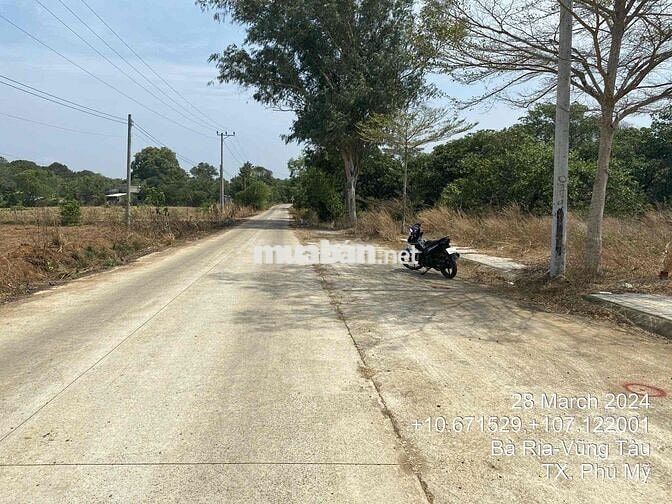 Thanh lý lô đất 290m2 tại Hắc Dịch, Phú Mỹ, BRVT giá chỉ 733 triệu