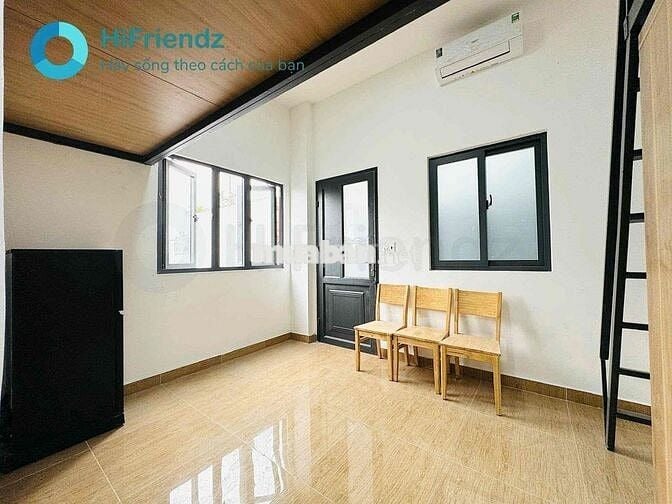 CHO THUÊ PHÒNG CÓ GÁC FULL NỘI THẤT CỬA SỔ TRỜI GẦN CHỢ THẠCH ĐÀ GV
