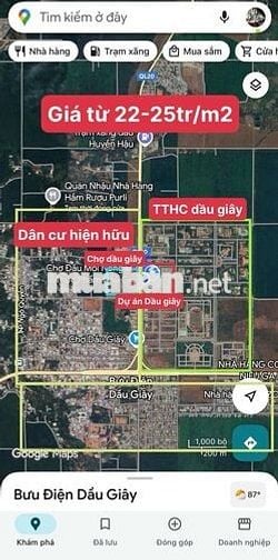 ĐẤT SÂN BAY LONG THÀNH – SỔ RIÊNG, GIÁ CHỈ 2.2 TỶ/NỀN 100M2
