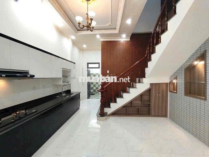 Nhà Trệt Lầu 2pn 2 máy lạnh Rạch Ông Dựa