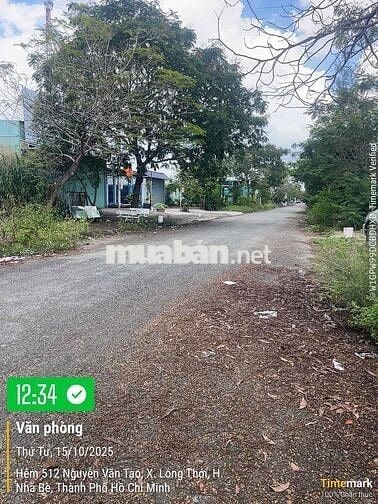 BÁN ĐẤT 238 M2- GIÁ 8,1 TỶ- KHU 512- NGUYỄN VĂN TẠO - LONG THỚI -NB