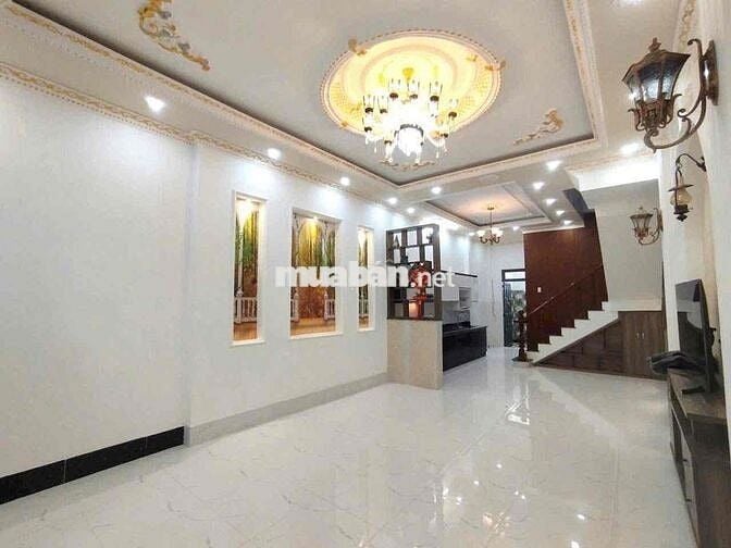 Nhà Trệt Lầu 2pn 2 máy lạnh Rạch Ông Dựa