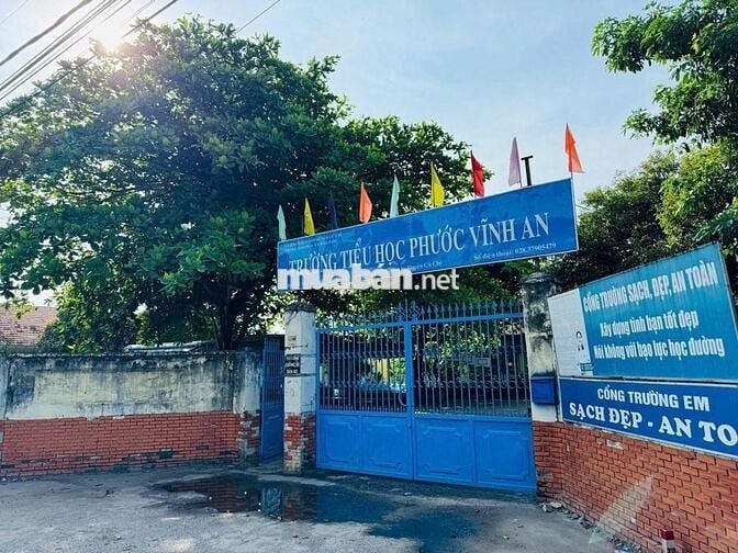 BÁN LÔ ĐẤT SIÊU ĐẸP 200M2 NGANG 8M NGAY TRƯỜNG TIỂU HỌC PHƯỚC VĨNH AN