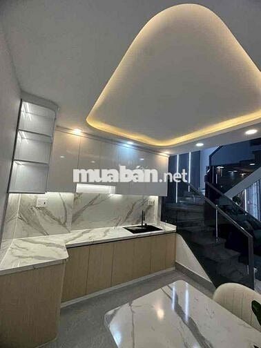 NHÀ MỚI ĐẸP 3 TẦNG ,3PN,3WC Q6-BÀ HOM -GẦN CHỢ PHÚ LÂM - CHỈ 6.xxx TỶ.