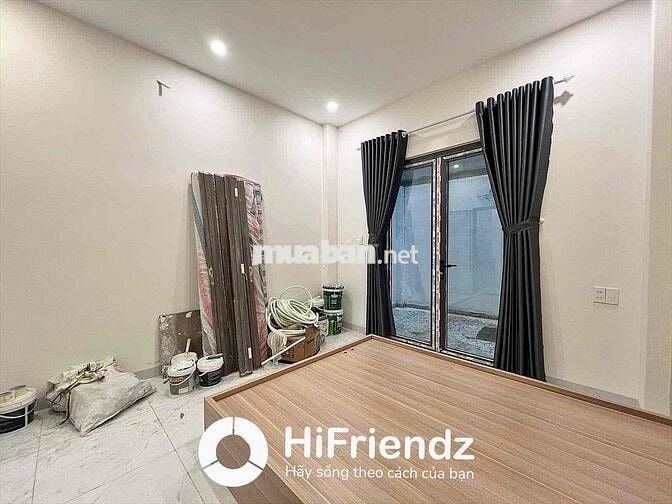 1 phòng ngủ tách bếp bancol sau full nội thất rộng 40m2