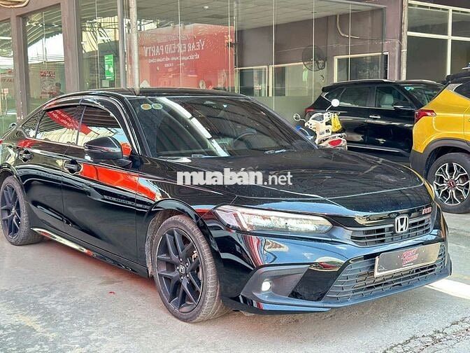Honda Civic RS 2022 1.5L Turbo, màu đen,60.000 km