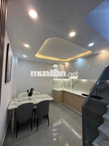 NHÀ MỚI ĐẸP 3 TẦNG ,3PN,3WC Q6-BÀ HOM -GẦN CHỢ PHÚ LÂM - CHỈ 6.xxx TỶ.