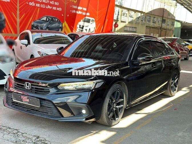Honda Civic RS 2022 1.5L Turbo, màu đen,60.000 km