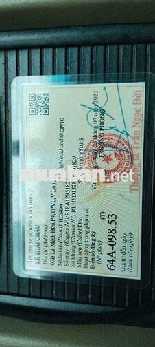 Civic 2007 MT xe gia đình