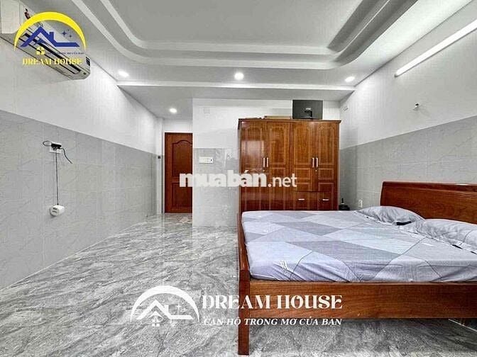 CĂN HỘ BAN CÔNG RIÊNG GIÁ RẺ FULL NỘI THẤT MỚI XÂY- FREE XE THANG MÁY
